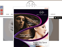 Tablet Screenshot of hairxpressionsva.com